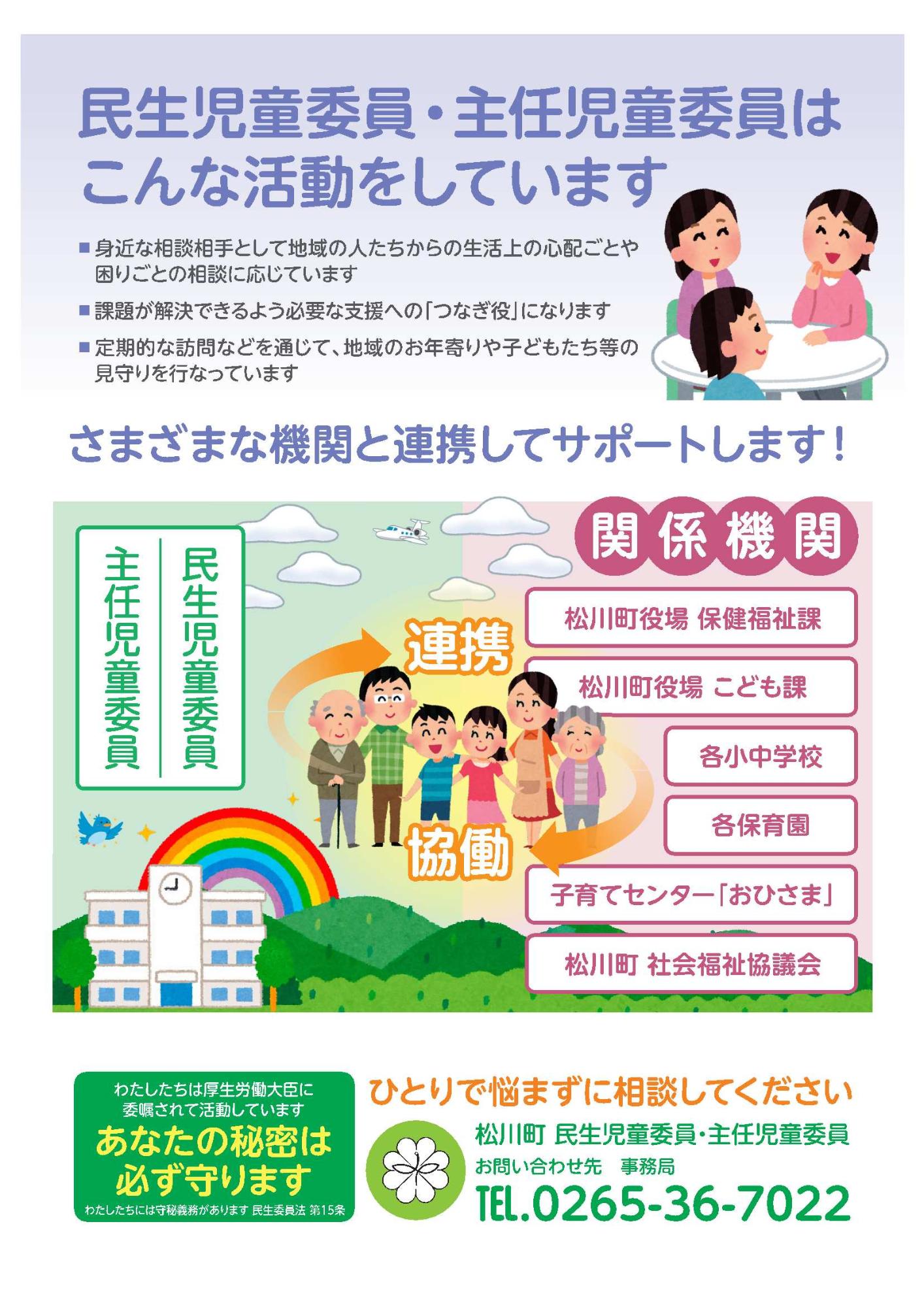 民生児童委員の活動