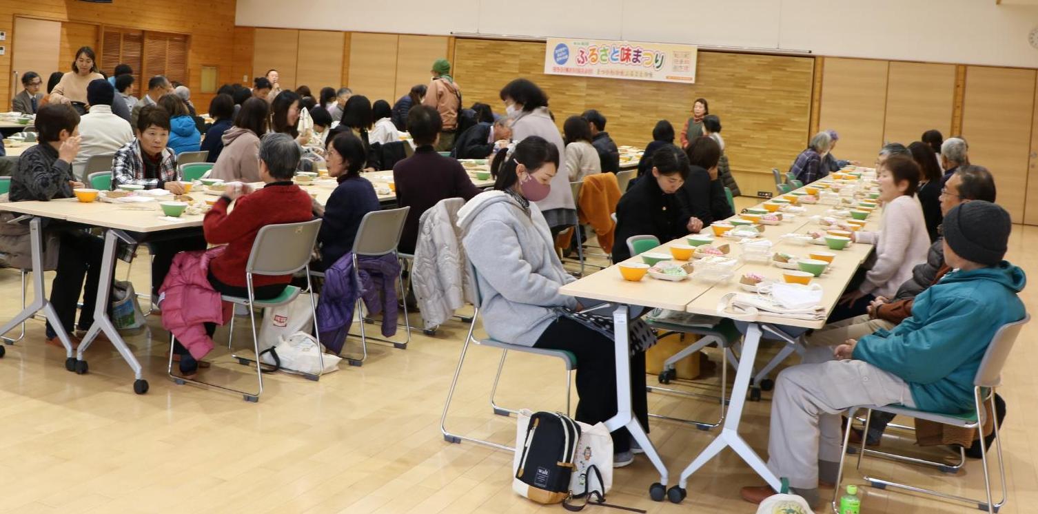 風土食の会手作りの昼食会